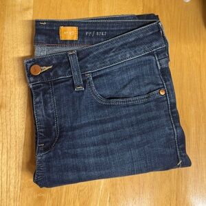 Pilcro Jeans Stet‎ Skinny Leg size 27 Anthropologie Medium Wash Stretch